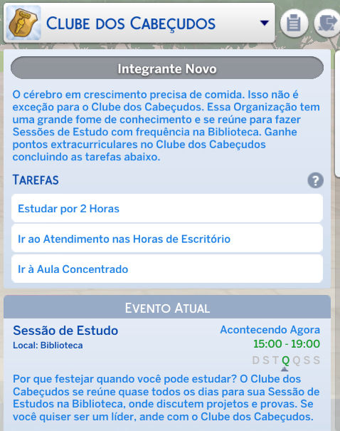 The Sims 4 Vida Universitária