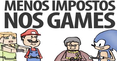 menos impostos nos games