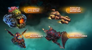 Heavy Metal Machines halloween skins
