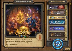 hearthstone kobolds e catacumbas