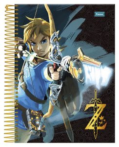 foroni the legend of zelda caderno