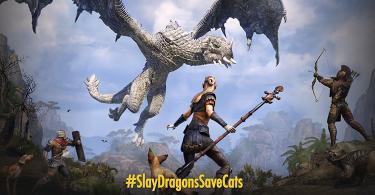 The Elder Scrolls Online #SlayDragonsSaveCats