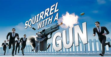 Squirrel with a gun